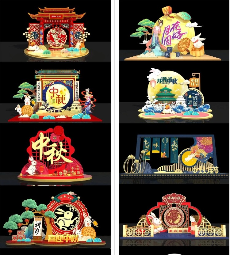 中秋國慶雙節(jié)來臨，大型廣告KT板固定安裝不用桁架、展架怎么做？